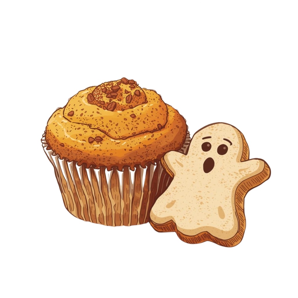 カフェ風ハロウィン クリップアートセット