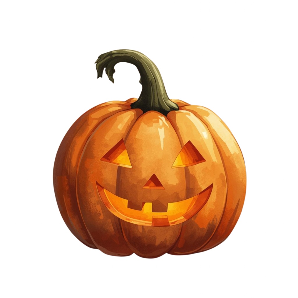 カフェ風ハロウィン クリップアートセット