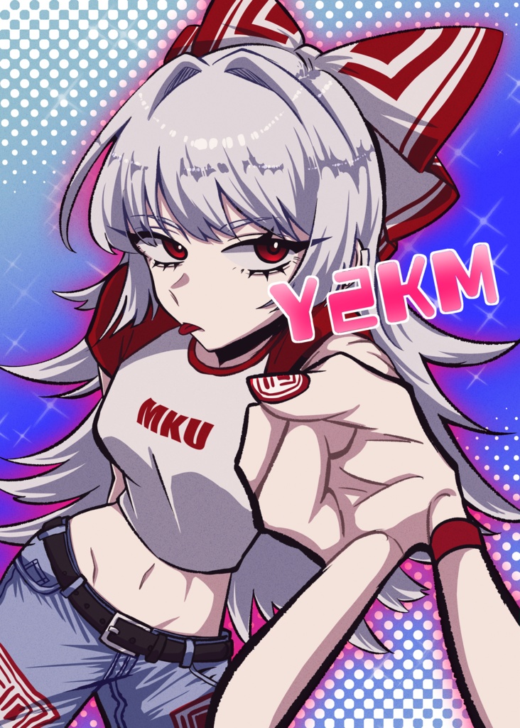 【イラスト集】Y2KM【妹紅オンリー】