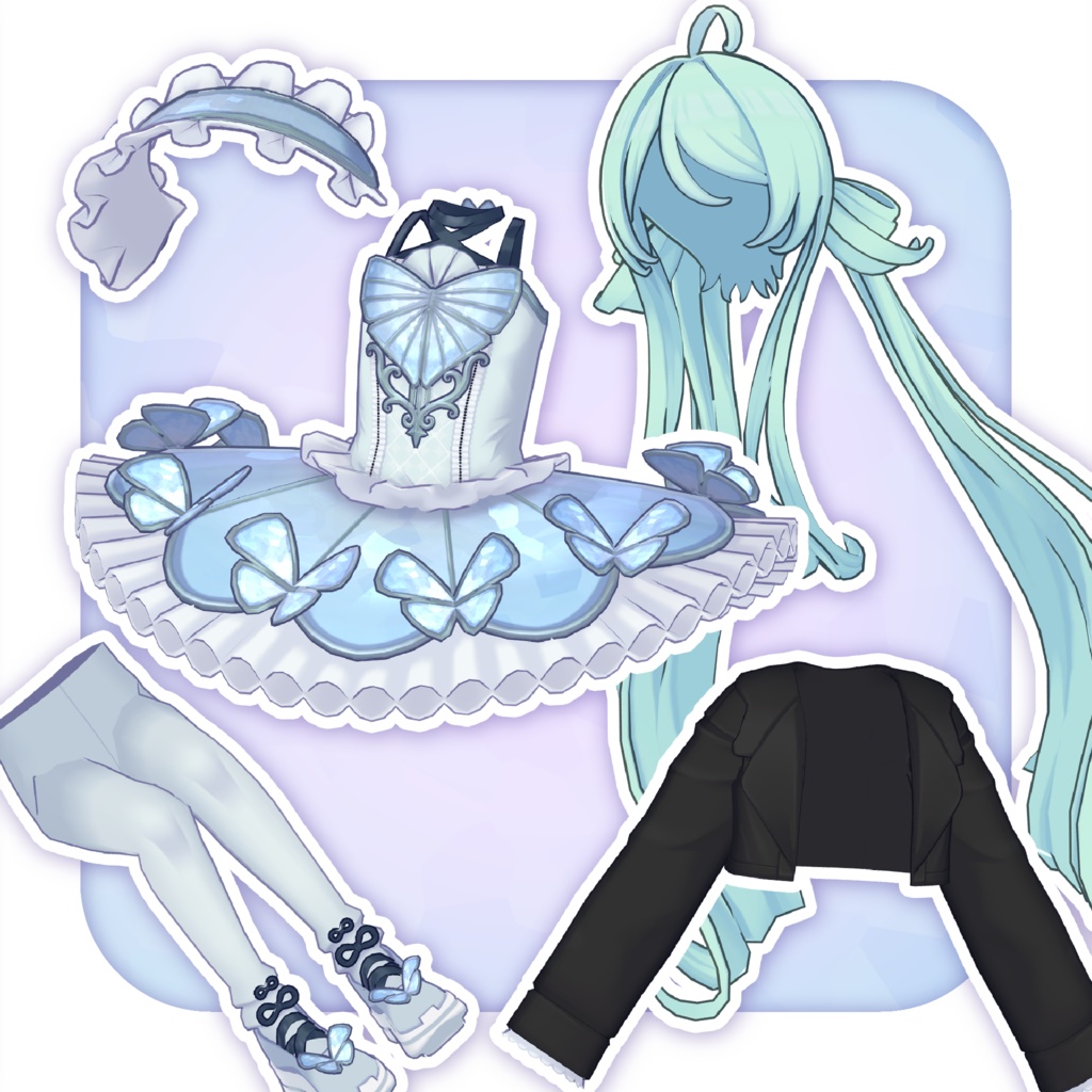 【期間限定無料】パピヨンドリーミングスタイル/衣装