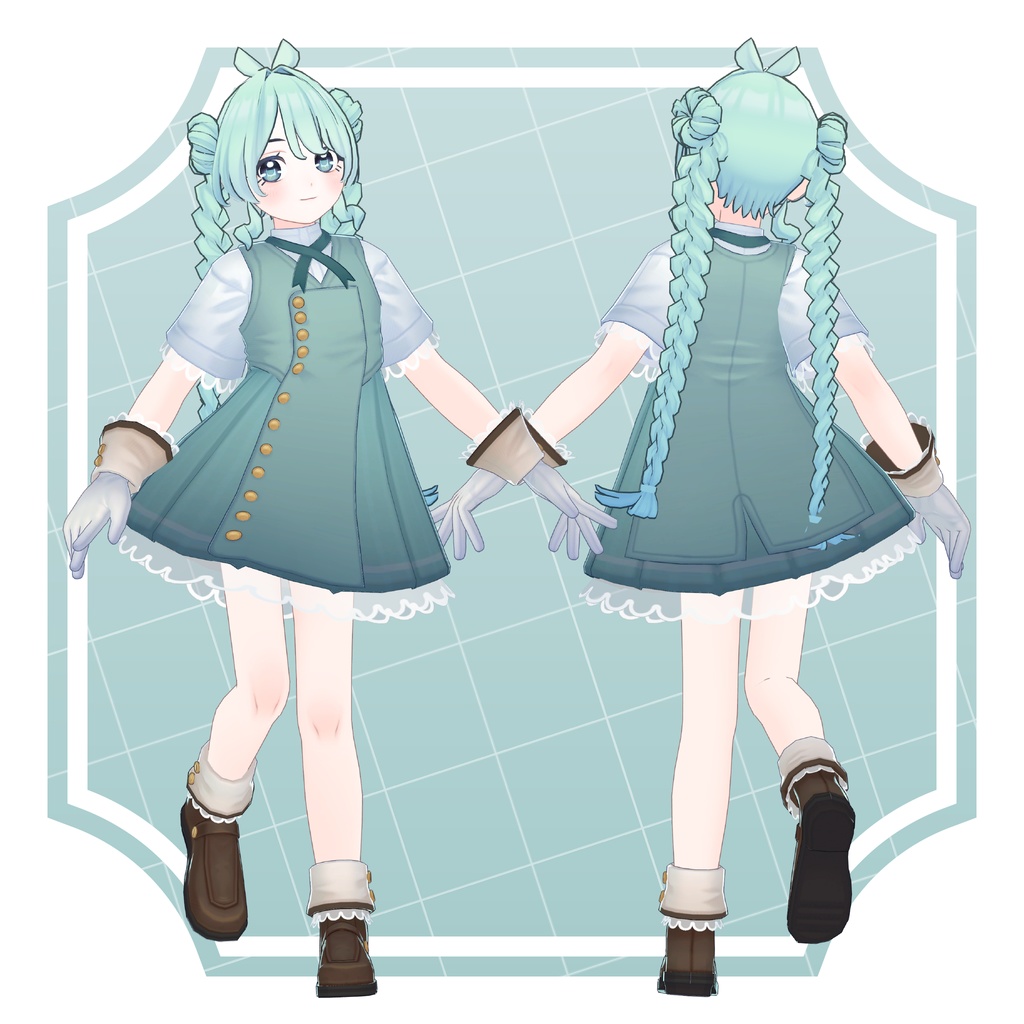 【期間限定無料配布中!】キャッチザシグナルコーデ/衣装