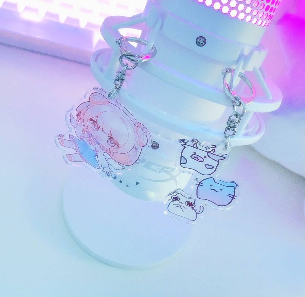 【グッズ発売記念♡限定デザイン】Swiアクリルキーホルダー