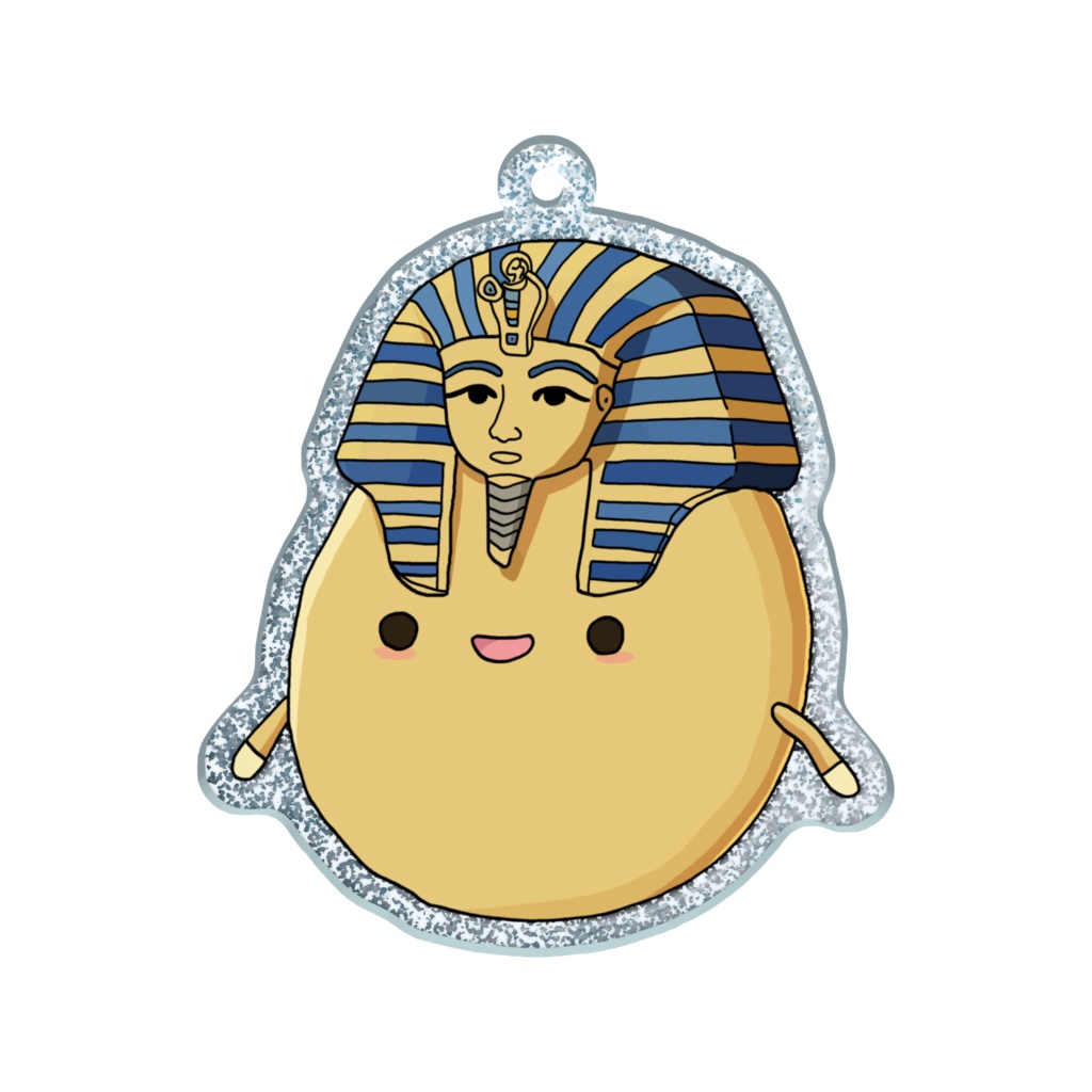 エジポテ🥔ラメアクリルキーホルダー