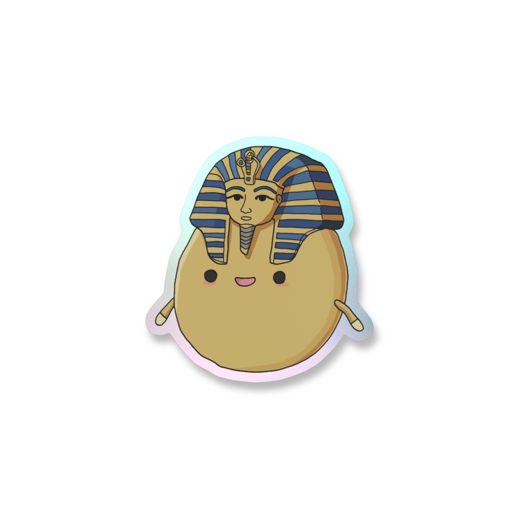 エジポテ🥔オーロラステッカー