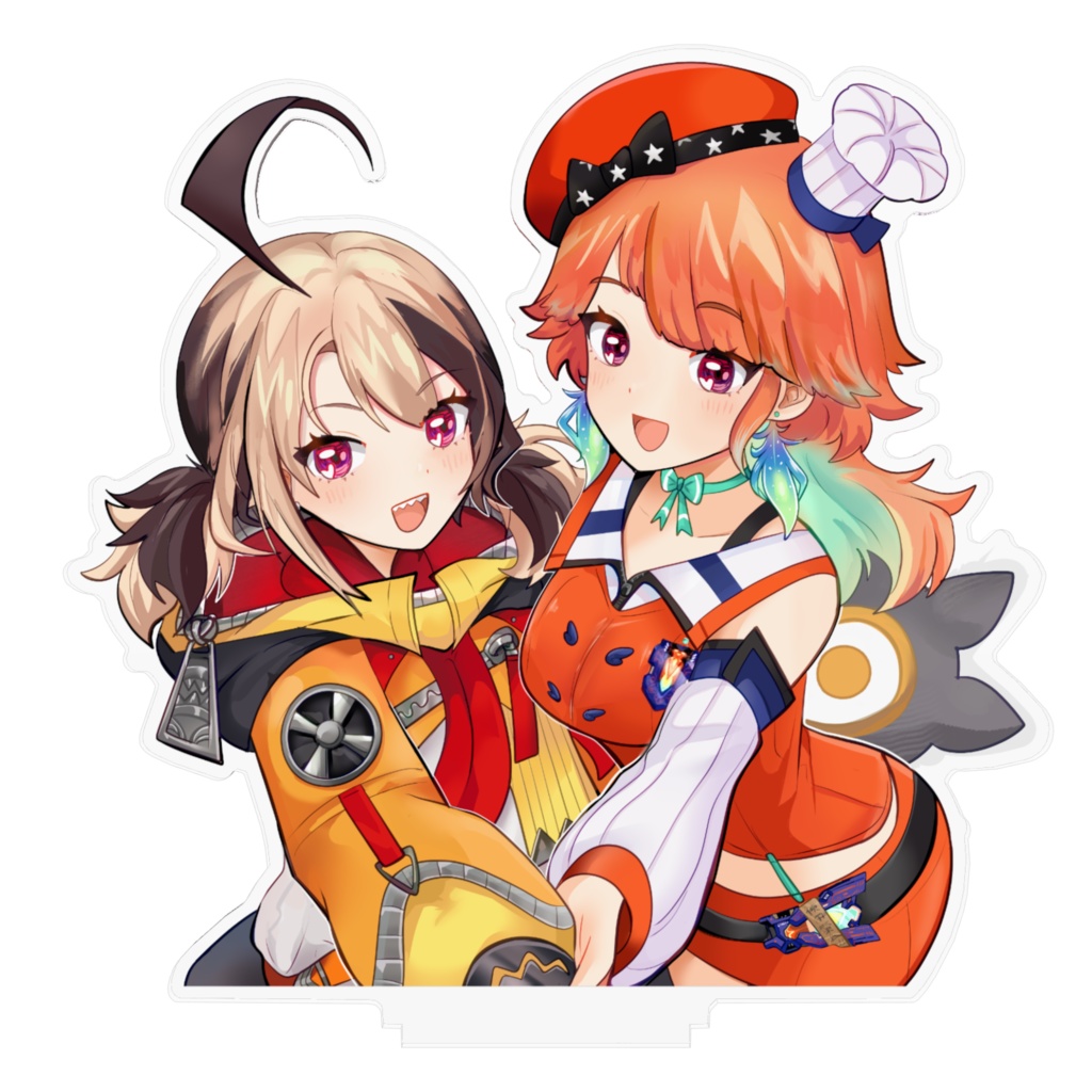 ジジ・ムリン + 小鳥遊 キアラ アクリルスタンド