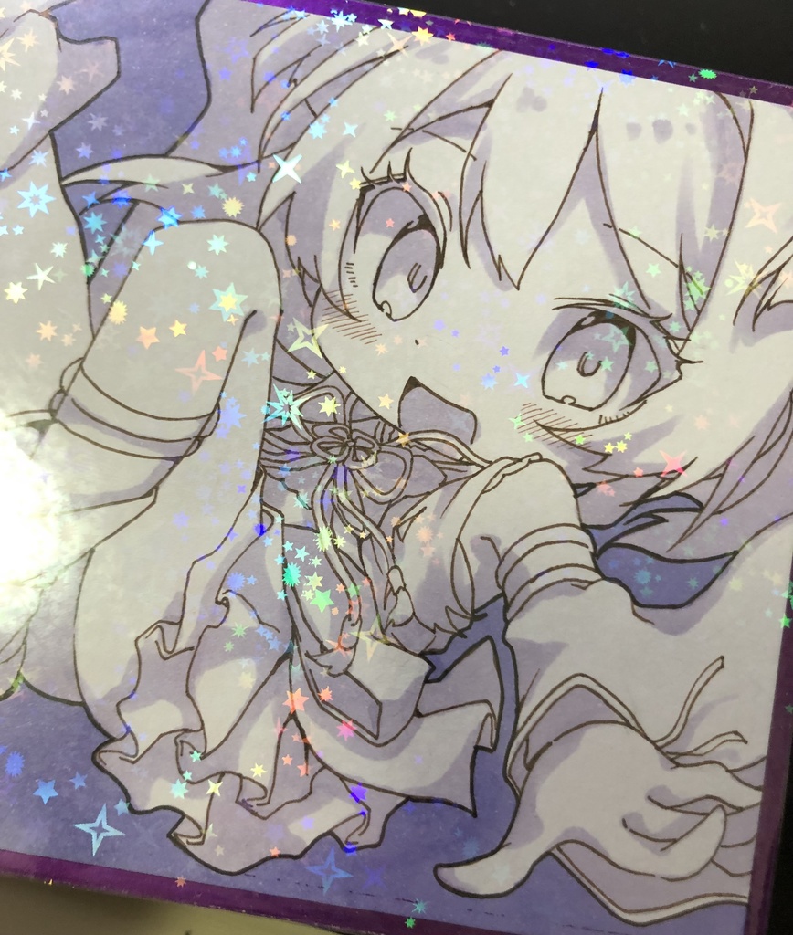 リクエストミニ色紙(何でも)