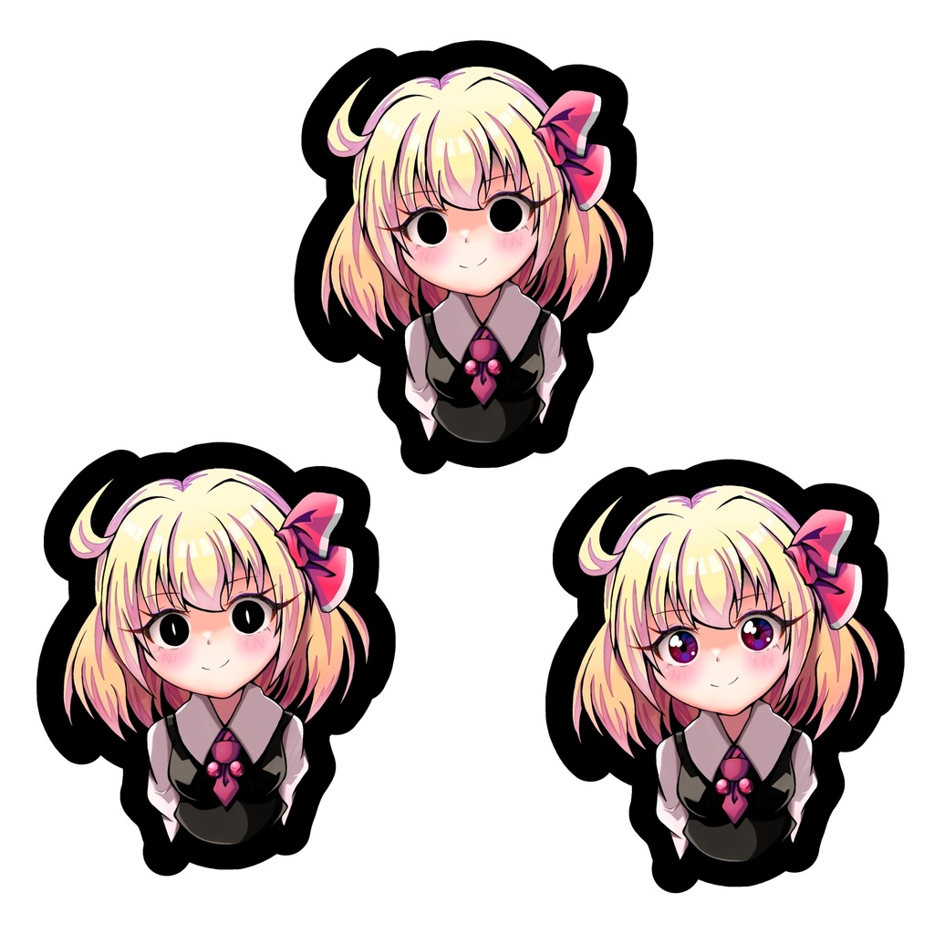 【ステッカー】ルーミア3種セット