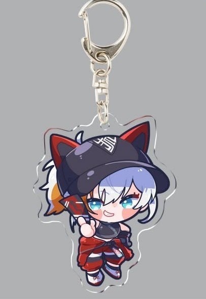 【数量限定】アクリルキーホルダー-ストリートウェア琉希リコ-