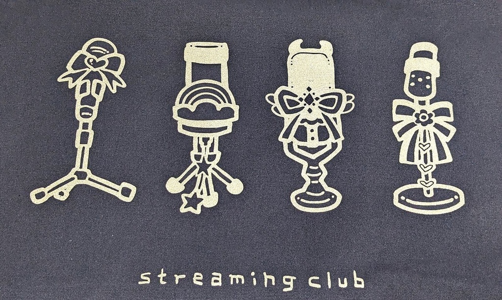 アイカツアカデミー!フアンメイドトートバッグ「streaming club」