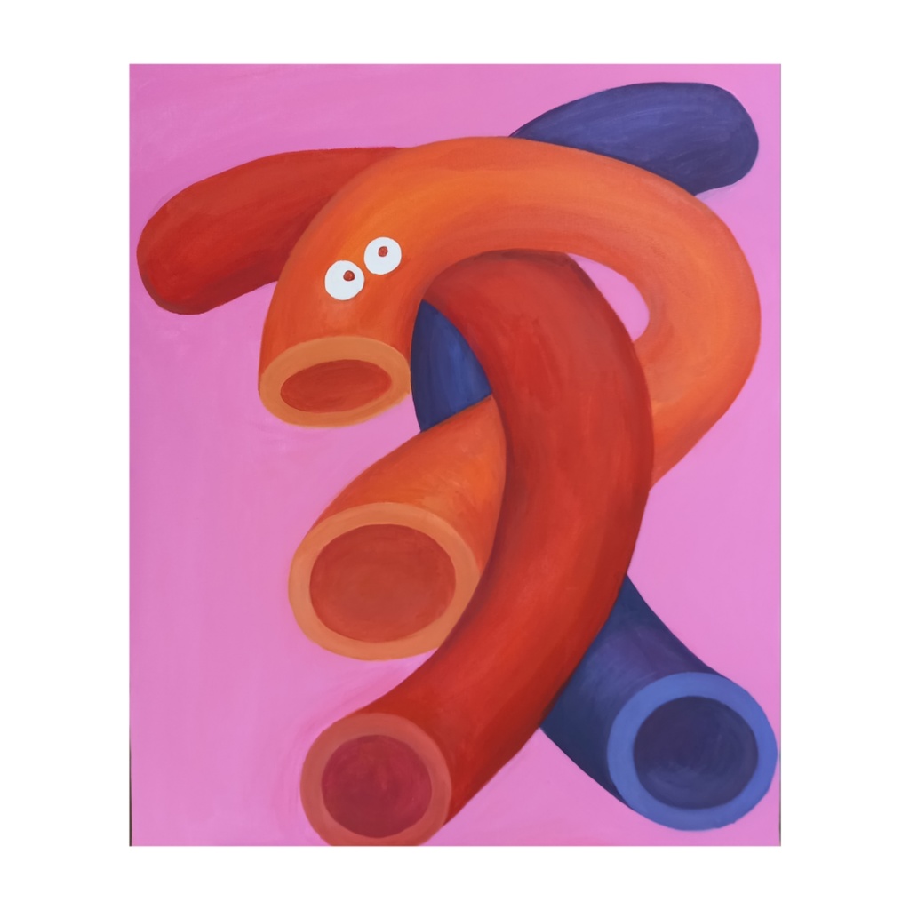 「血管」F20サイズ原画