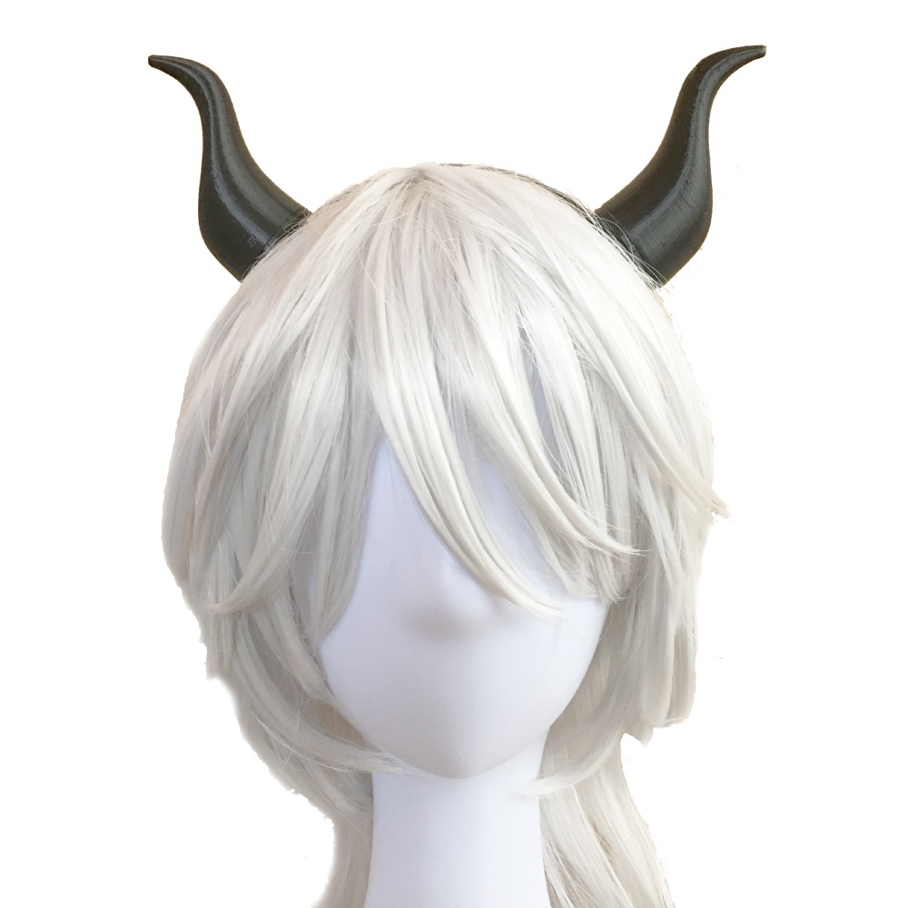 悪魔の角 1型 ハロウィン コスプレ 仮装 カチューシャ付き