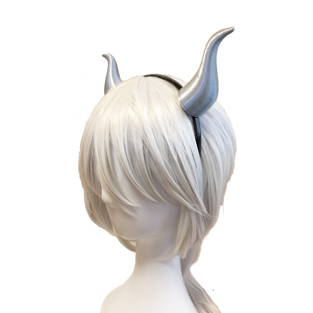 悪魔の角 1型 ハロウィン コスプレ 仮装 カチューシャ付き