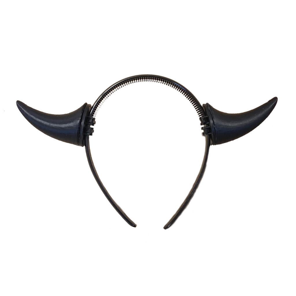 悪魔の角 2型 ハロウィン コスプレ 仮装 カチューシャ付き