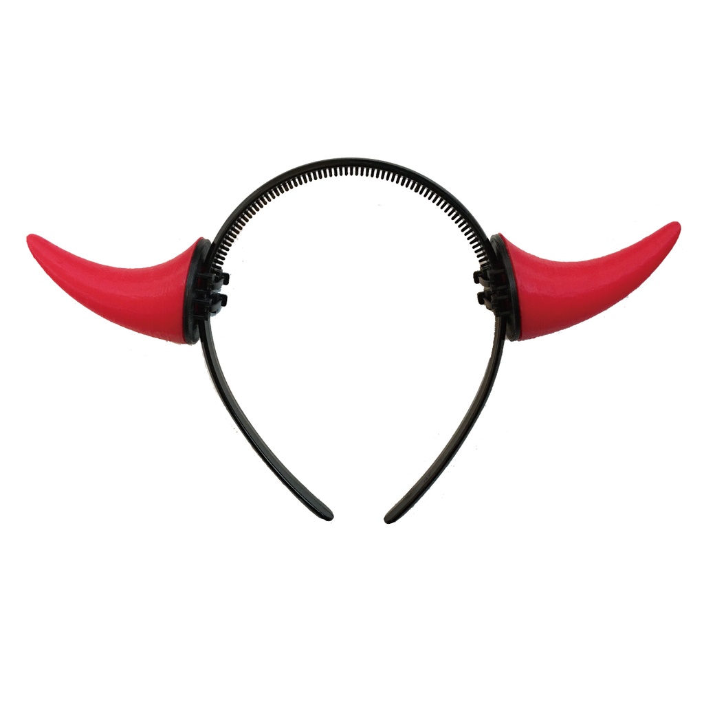 悪魔の角 2型 ハロウィン コスプレ 仮装 カチューシャ付き