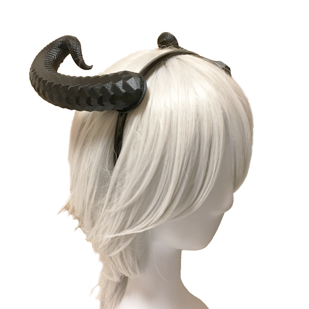 悪魔の角 5型 ハロウィン コスプレ 仮装 カチューシャ付き