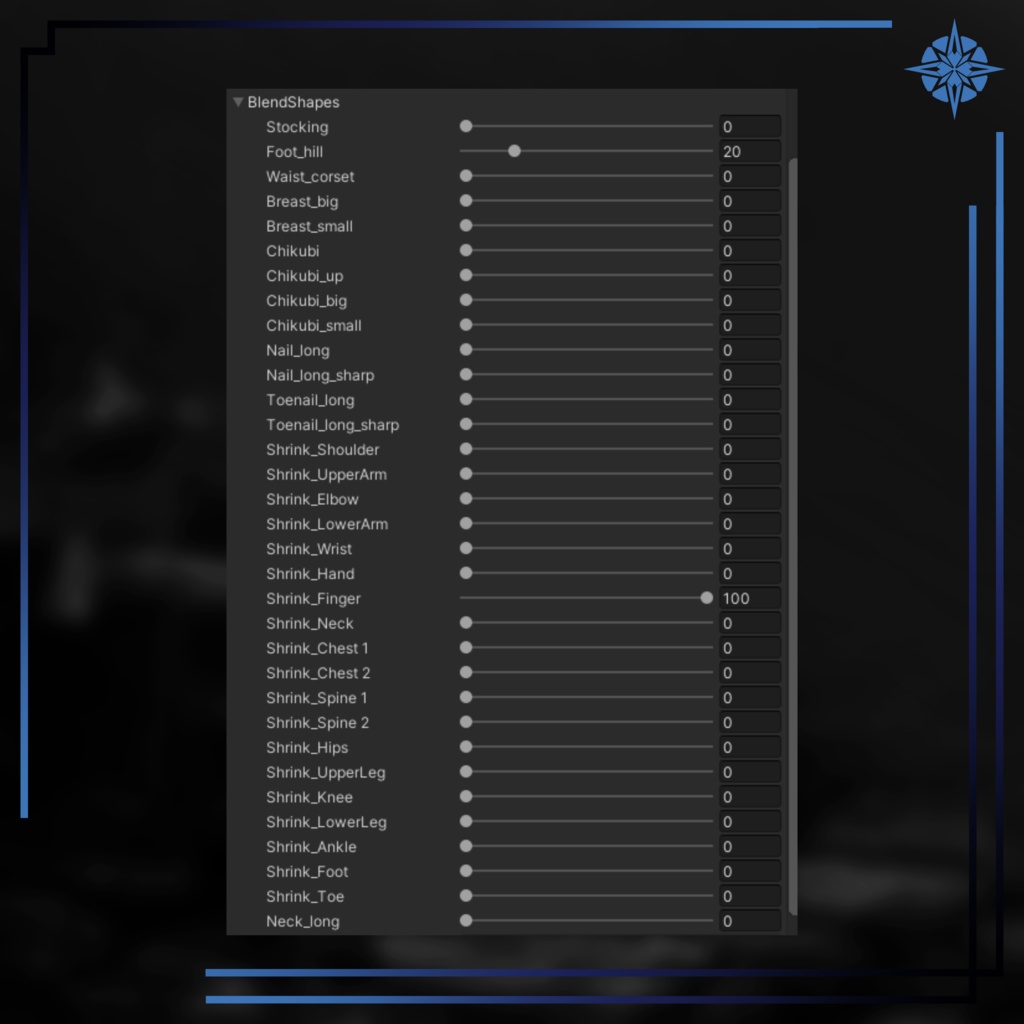 【VRC想定】セレスティア ペスト医師セット
