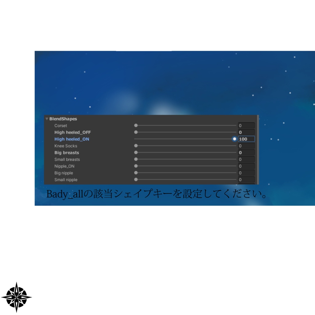 【VRC想定】 萌用Brouse&Caridgan