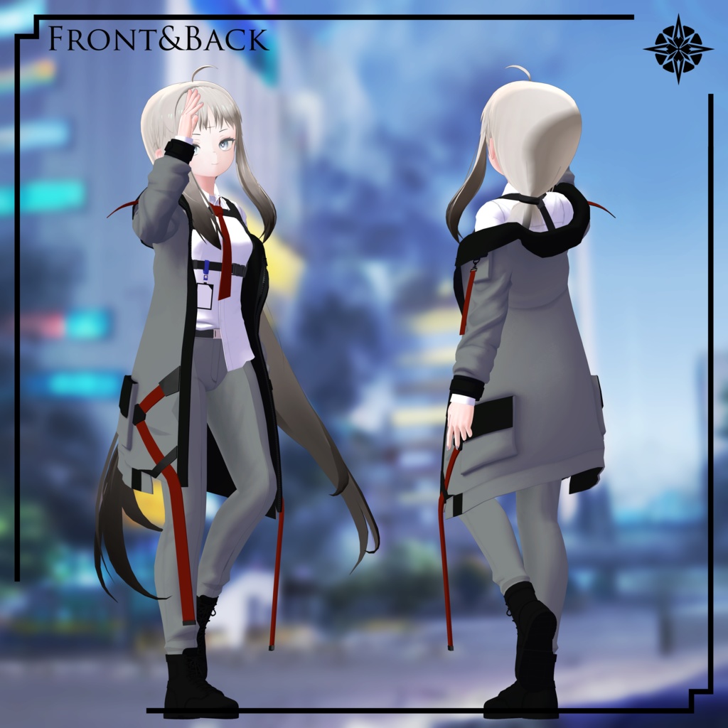 【VRC想定】P.S.C Uniform 【ユギとミヨ用】