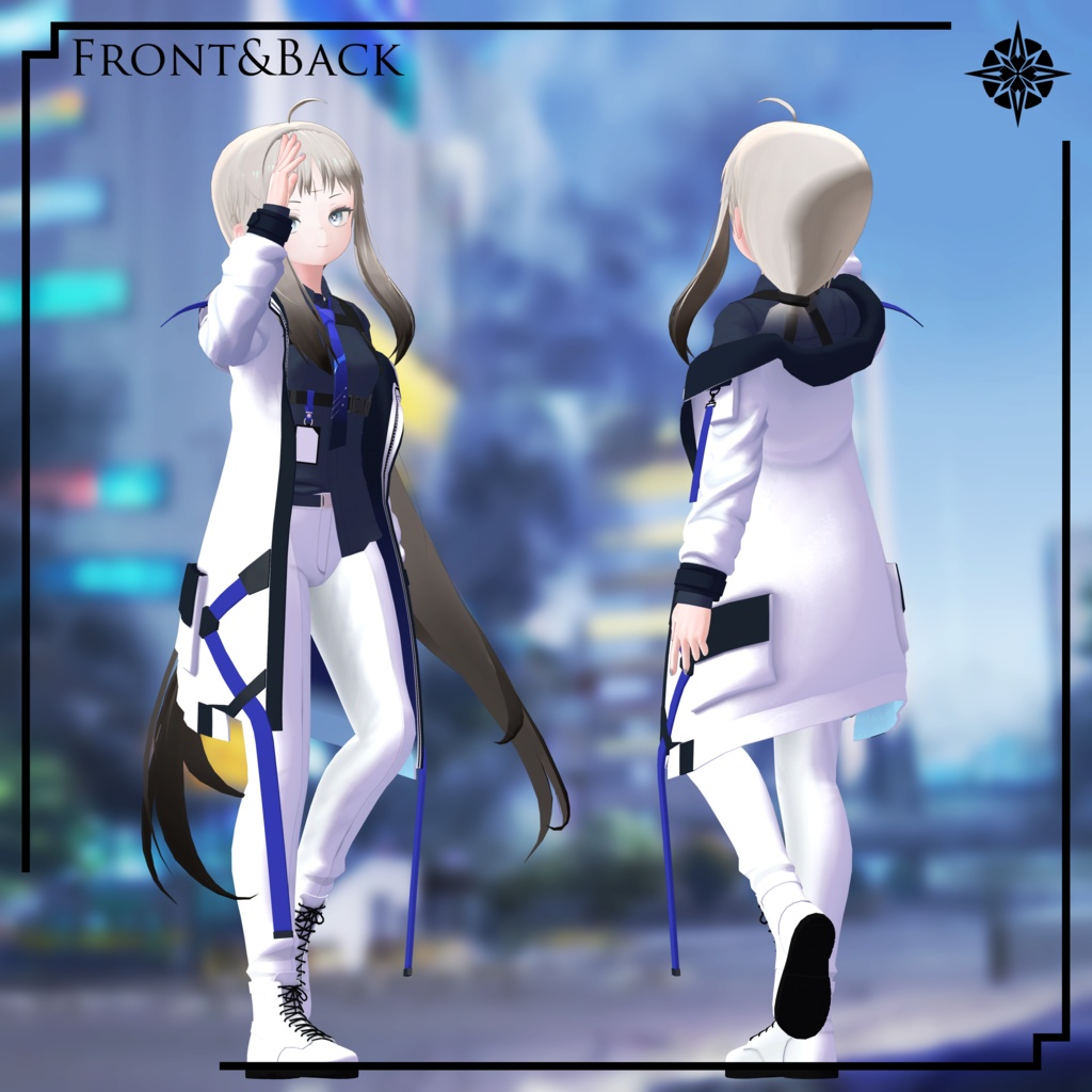 【VRC想定】P.S.C Uniform 【ユギとミヨ用】