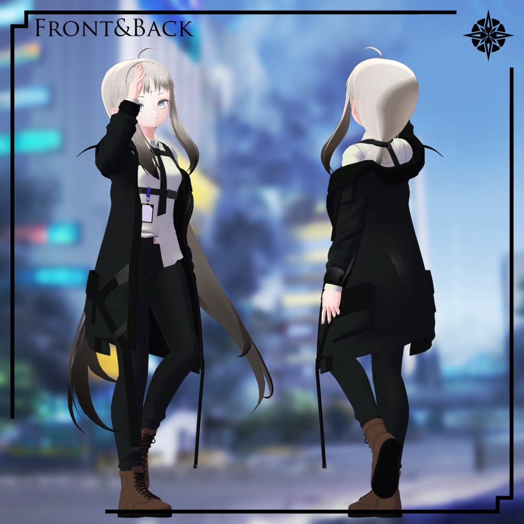 【VRC想定】P.S.C Uniform 【ユギとミヨ用】