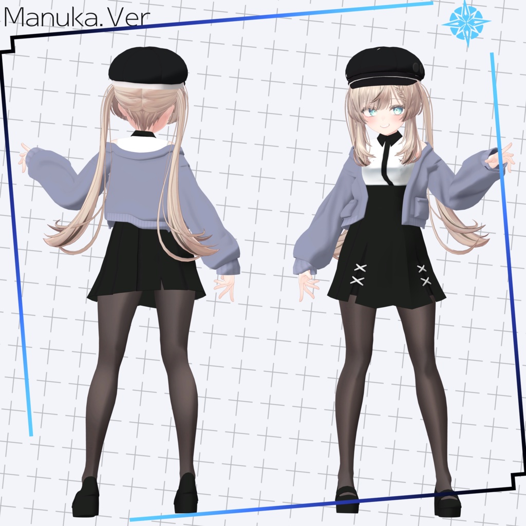 【VRC想定】 Urban Casual Borderline