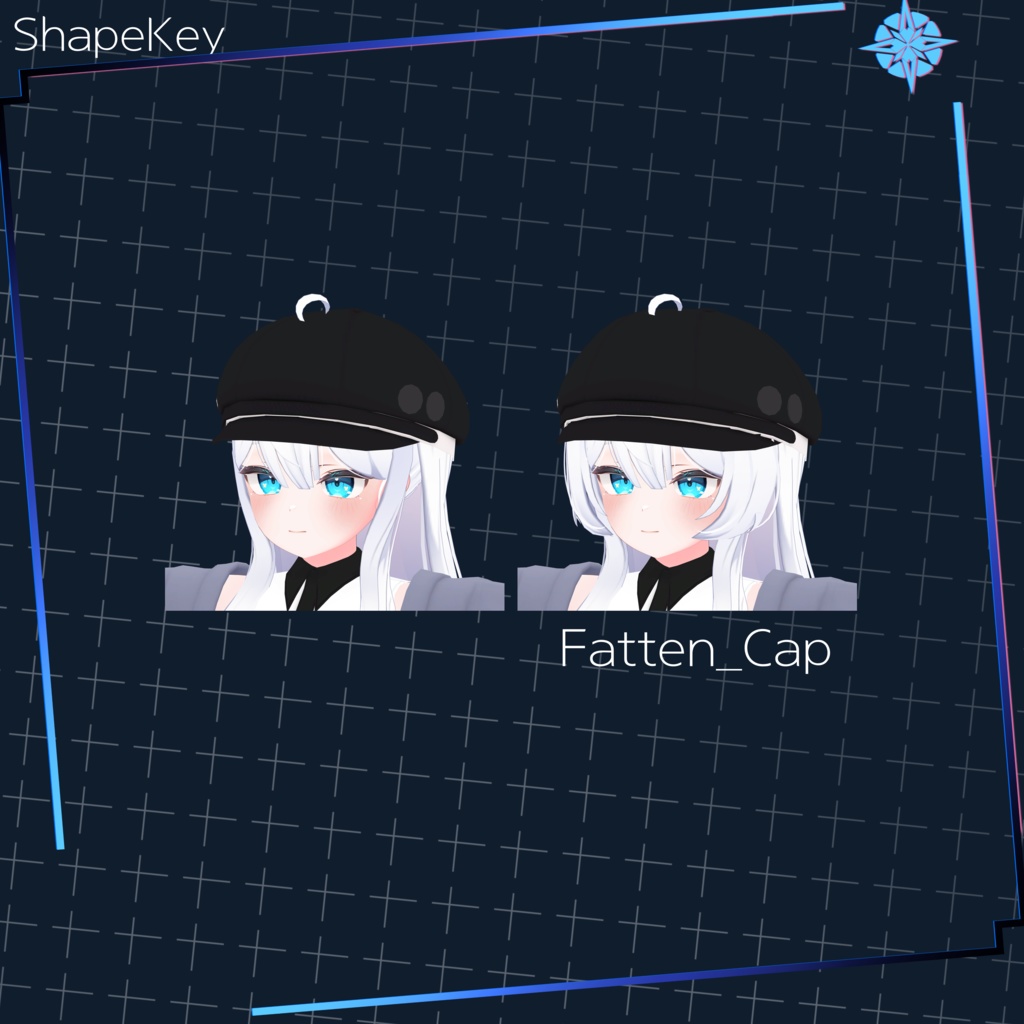 【VRC想定】 Urban Casual Borderline【モルフォ用】