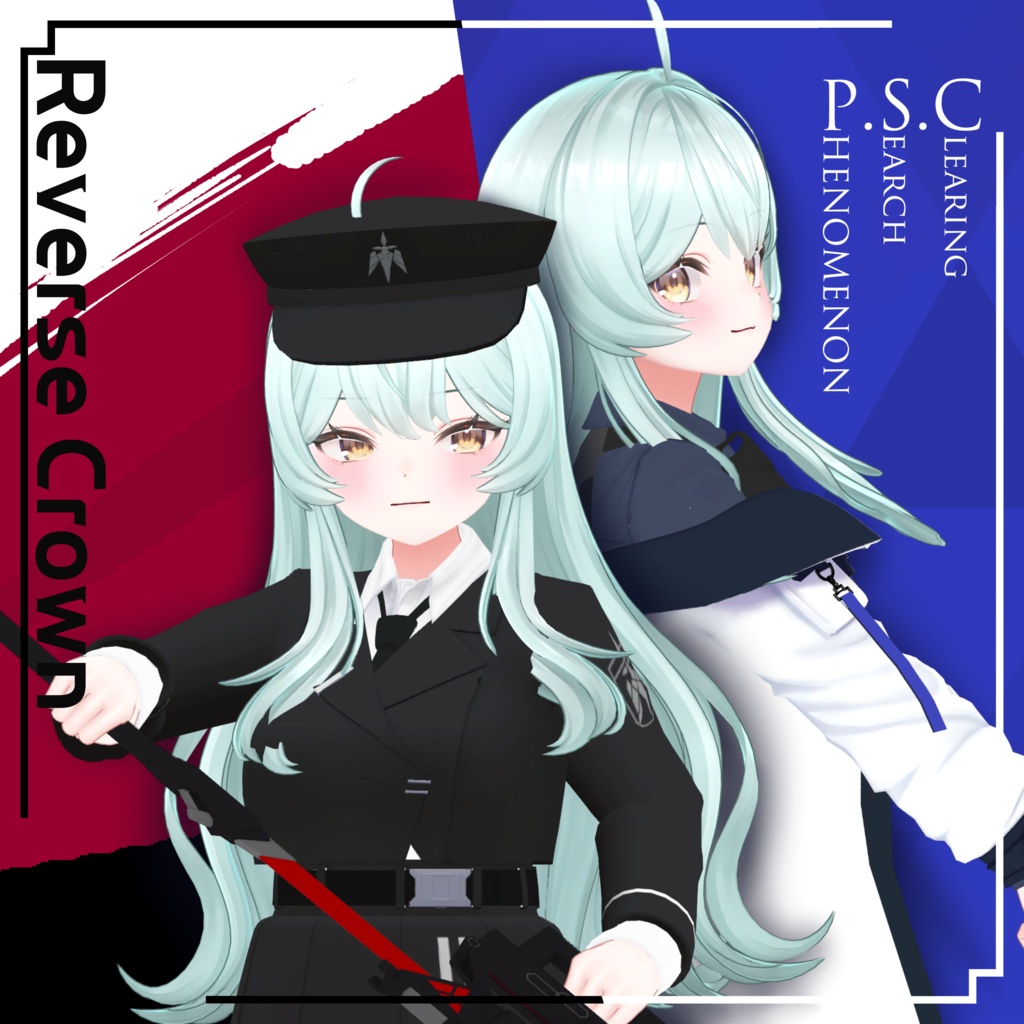 【VRC想定】P.S.C &  RC Uniform 【ギズモ用】