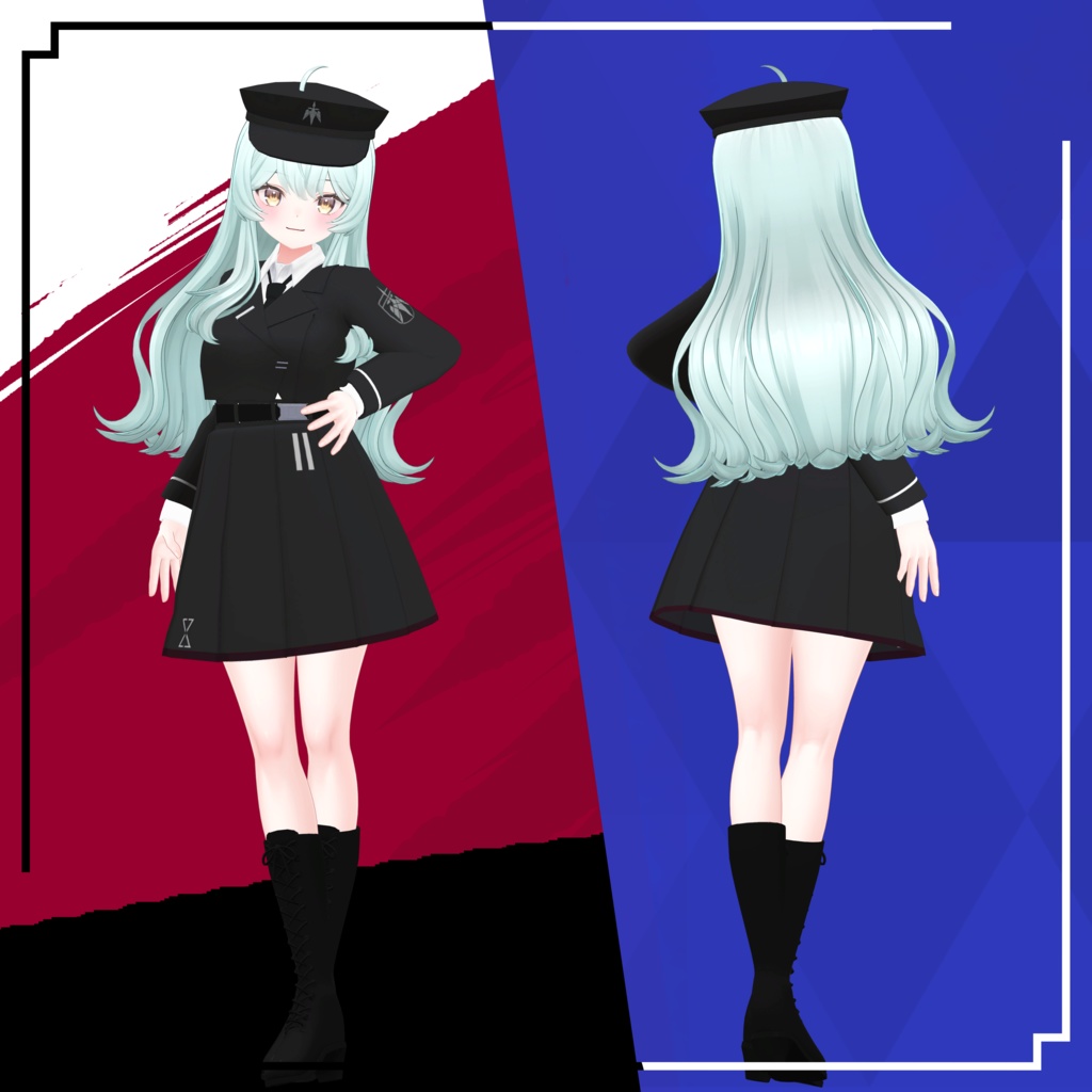 【VRC想定】P.S.C & RC Uniform 【ギズモ用】