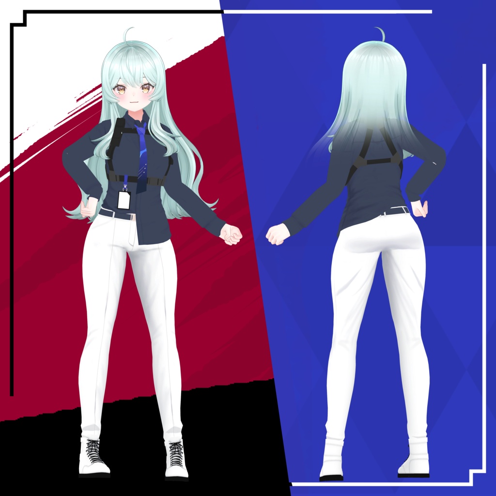 【VRC想定】P.S.C & RC Uniform 【ギズモ用】