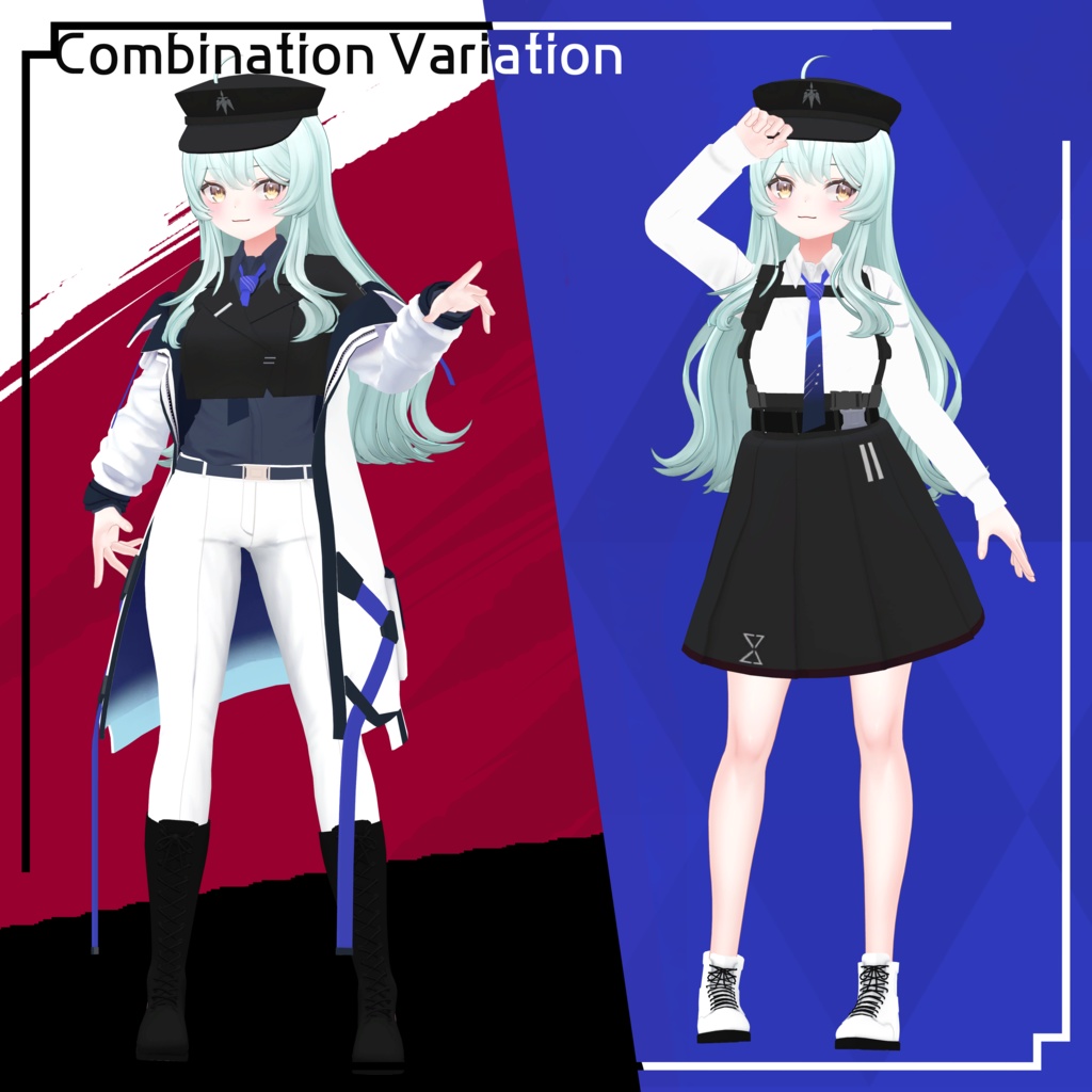 【VRC想定】P.S.C & RC Uniform 【ギズモ用】