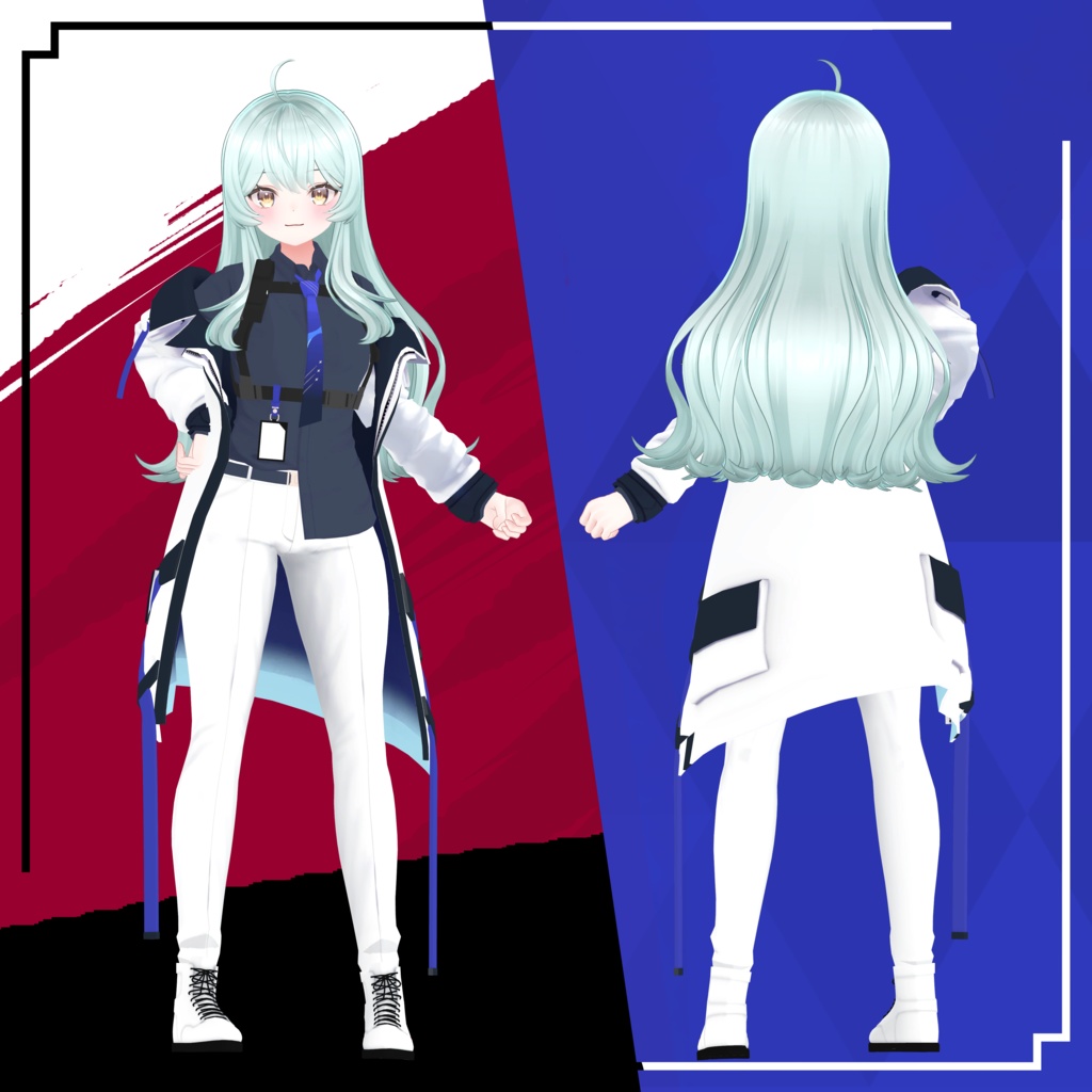 【VRC想定】P.S.C & RC Uniform 【ギズモ用】