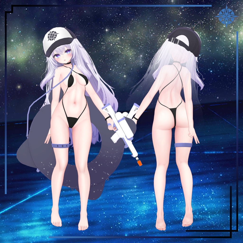 【VRC想定】サマー·スプラッシュ「愛莉」