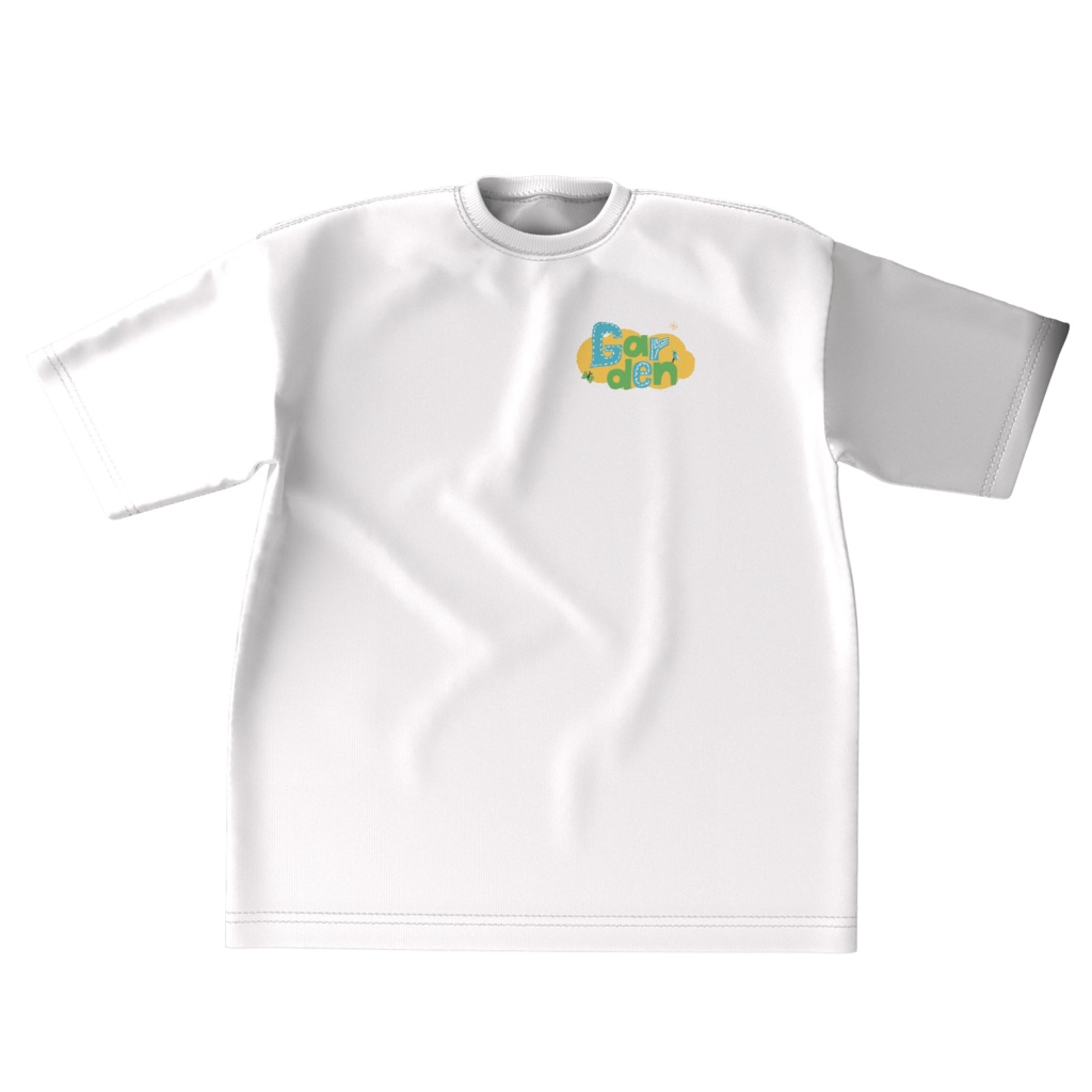 ガーデンビッグシルエットTシャツ（黄）