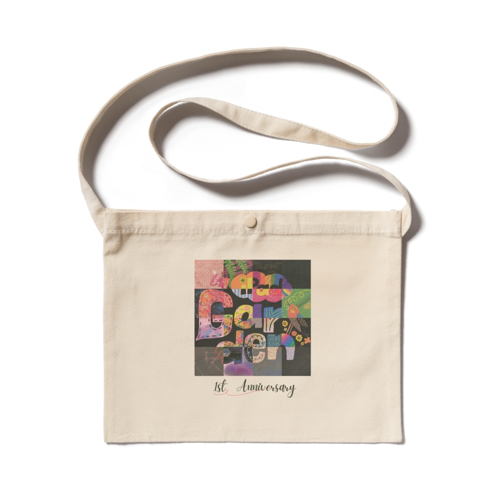 1周年記念 サコッシュ ロゴ1