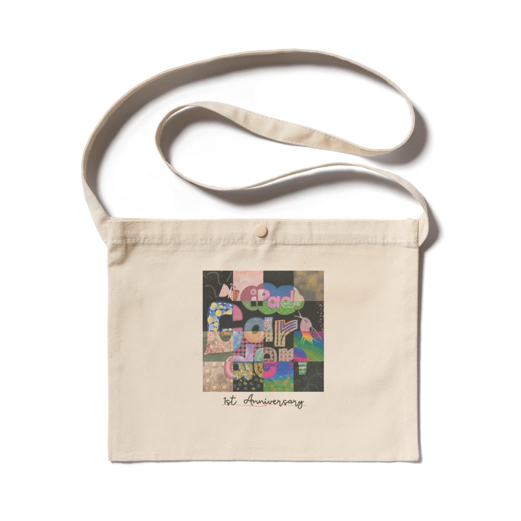 1周年記念 サコッシュ ロゴ2