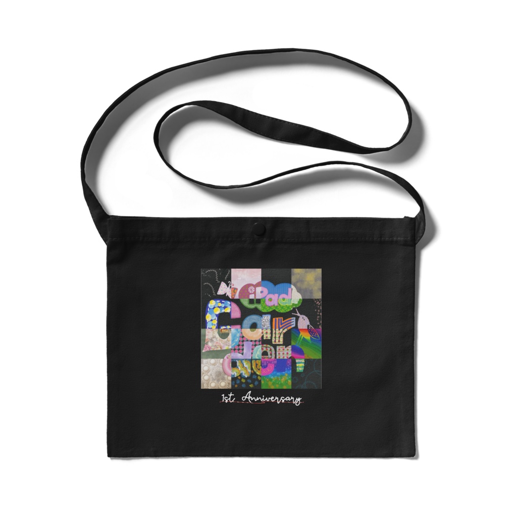 1周年記念 サコッシュ ロゴ2