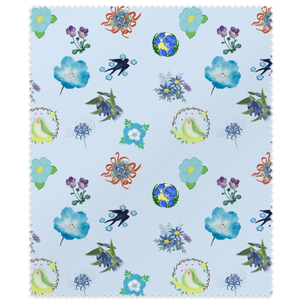 Spring Bloom-moonlight メガネ拭き