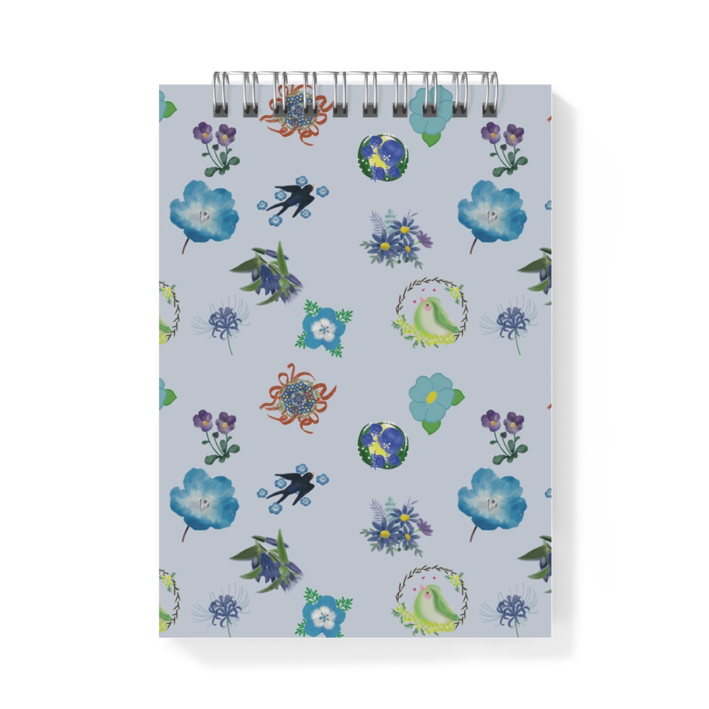 Spring Bloom-moonlight メモ帳(A6)