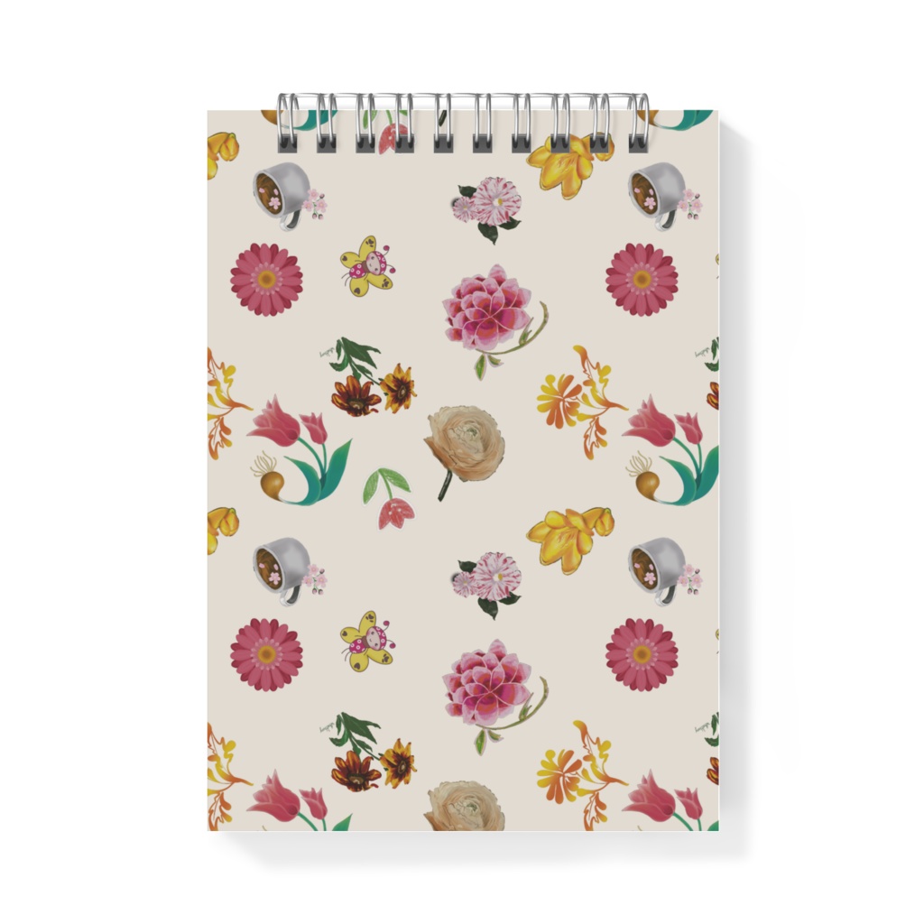 Spring Bloom-sunlight メモ帳(A6)