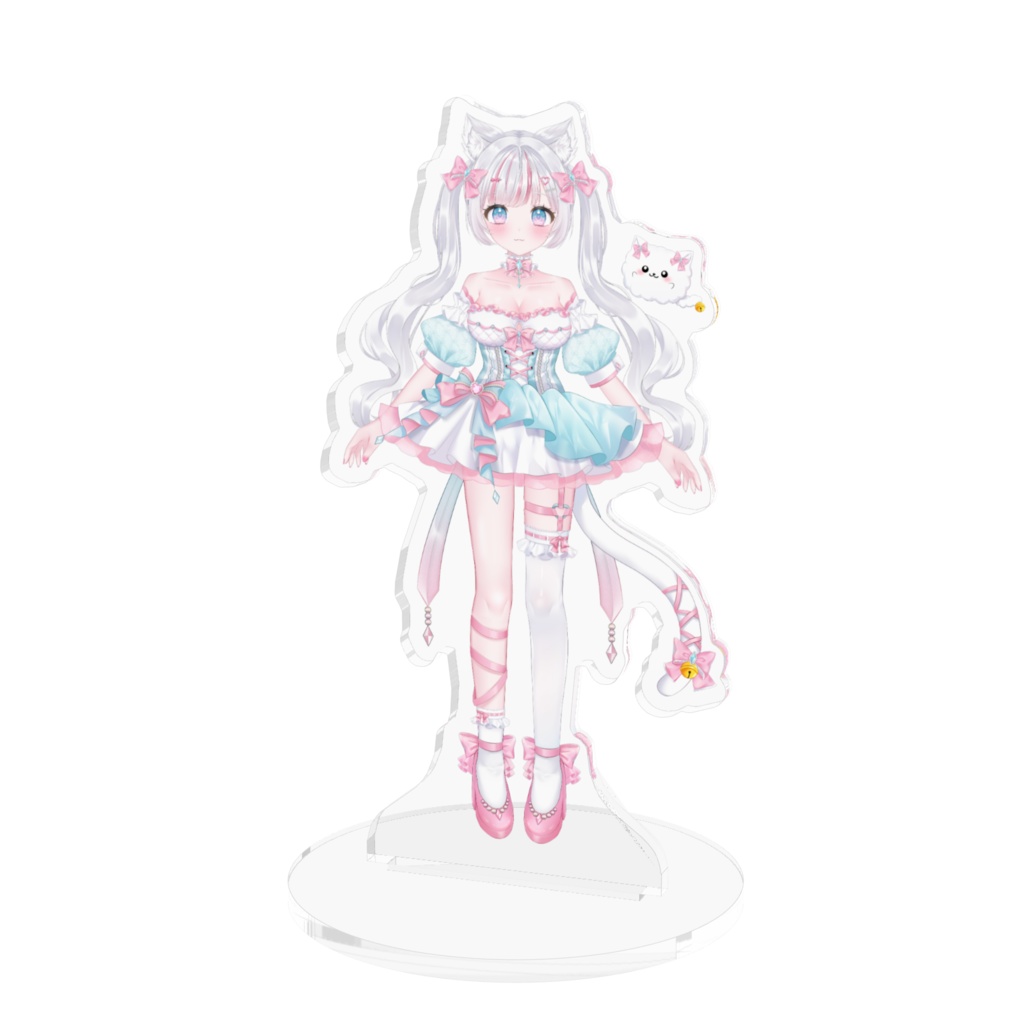 羽澄しおり立ち絵アクリルスタンド【ツインテールVer】