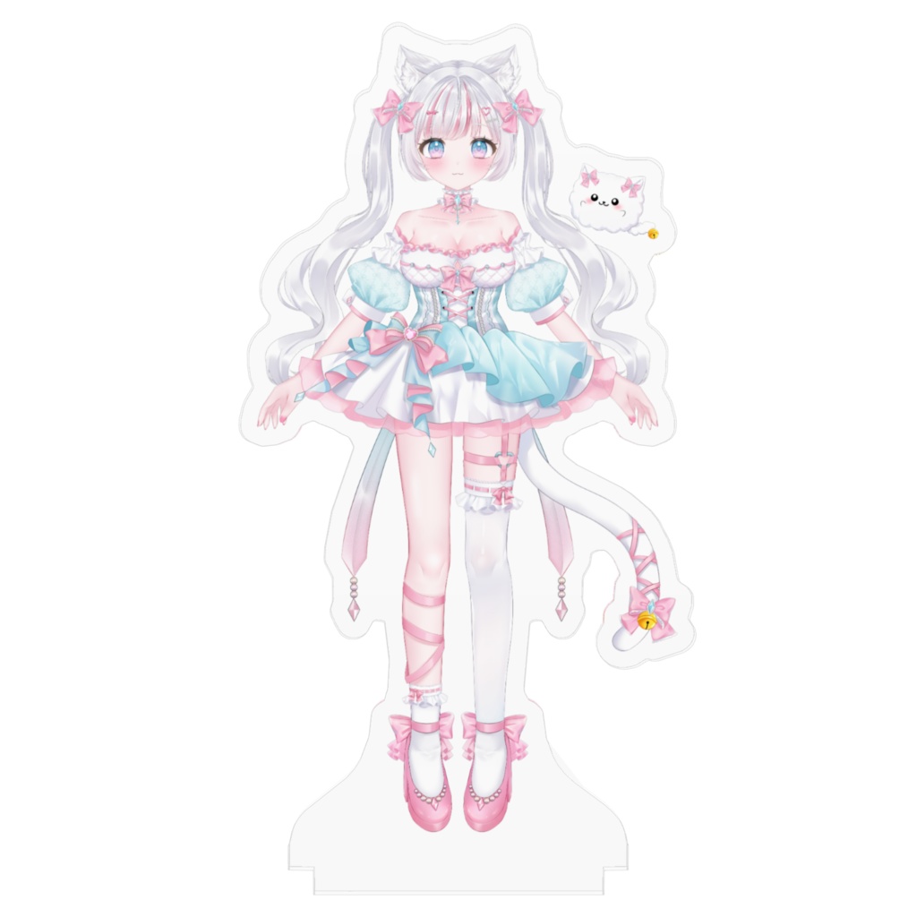 羽澄しおり立ち絵アクリルスタンド【ツインテールVer】