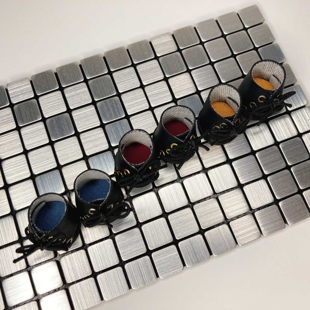 フェイクレザーブーツ