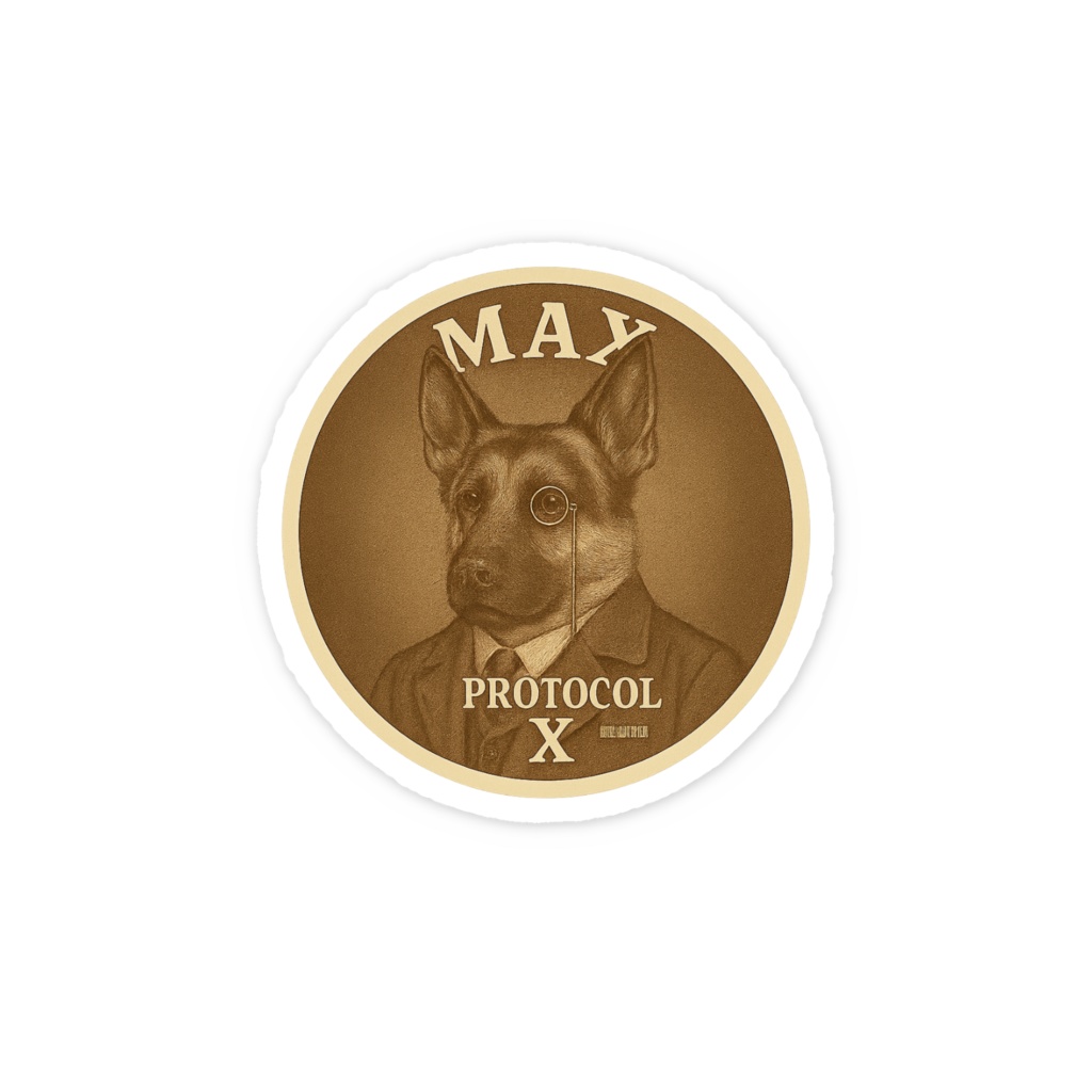 MAX ヴィンテージ・アーカイブラベルステッカー