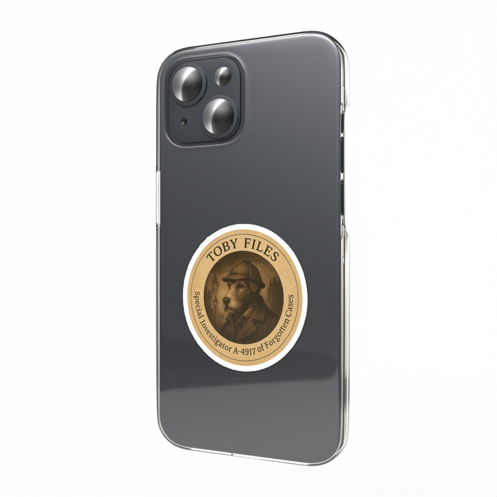 TOBY FILES ステッカー – A-4917 / 忘れられた事件の記録