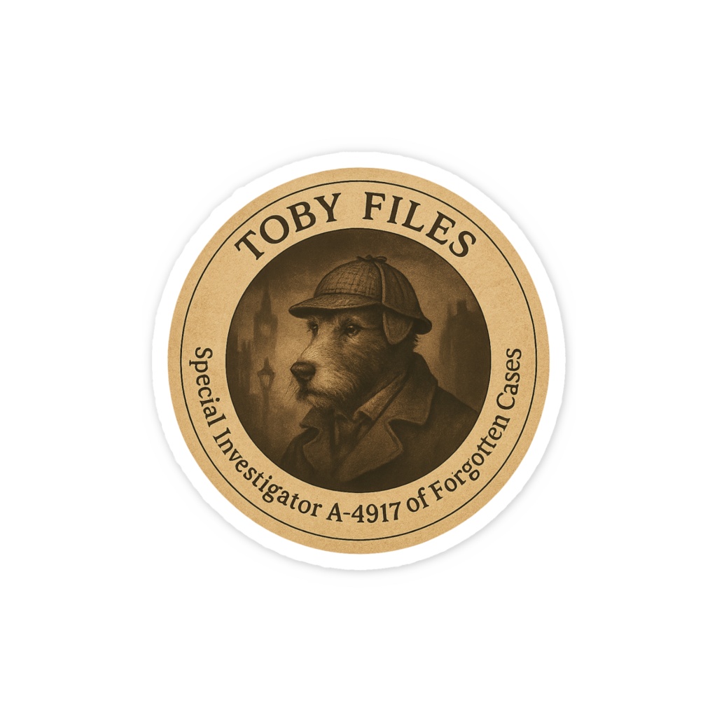 TOBY FILES ステッカー – A-4917 / 忘れられた事件の記録