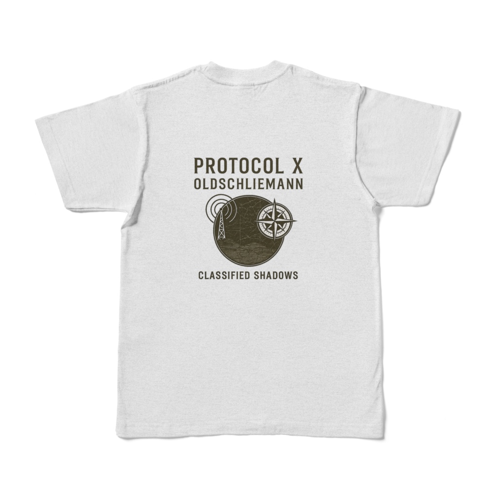 【PX-000|左胸ロゴTシャツ】Protocol X / Classified Operations