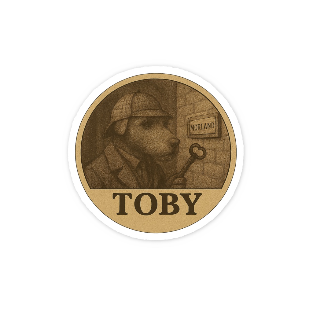 TOBY – The Morland Key ステッカー