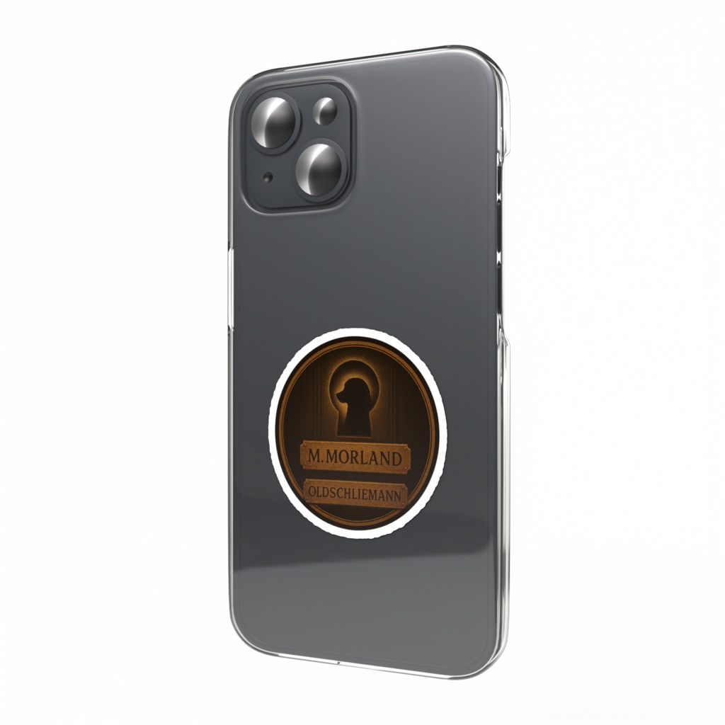 “MORLAND KEYHOLE EMBLEM”ステッカー