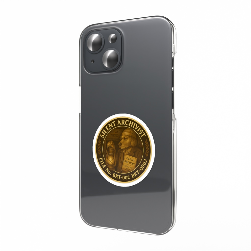 SILENT ARCHIVIST ステッカー|No. BRT-002