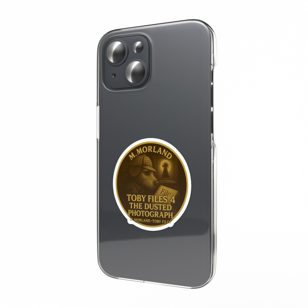 Toby Files 4 – The Dusted Photograph|クラシック円形ステッカー